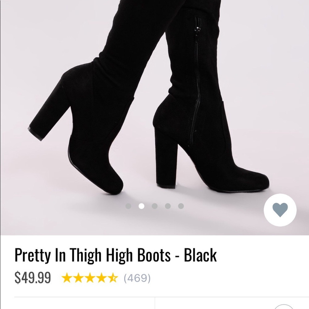 Black boots fashion nova